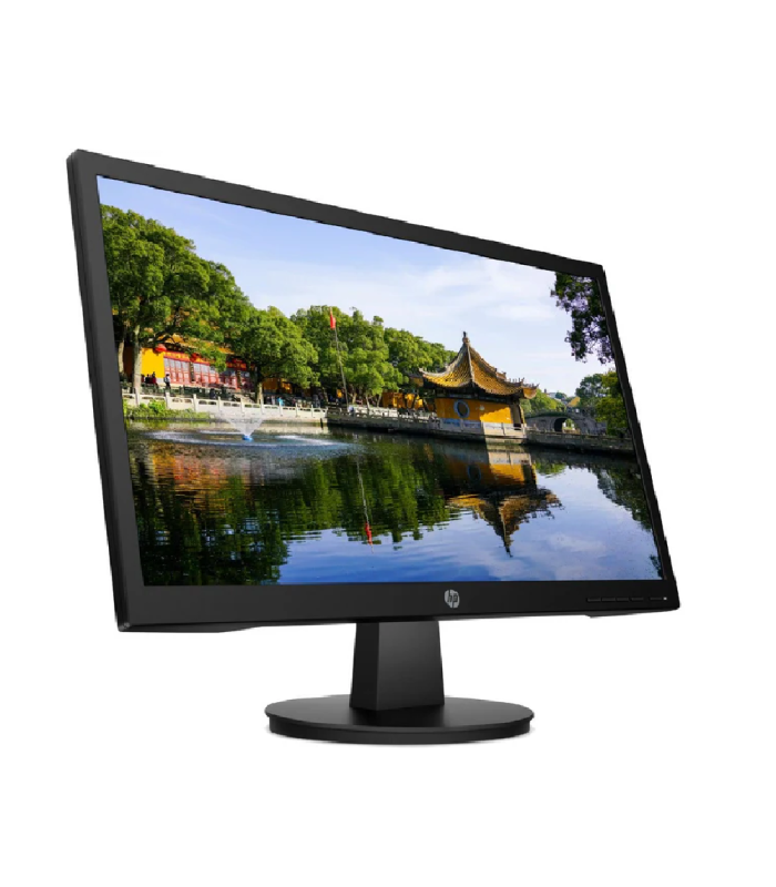 HP Monitor V22V-G5 - 65P57AA: LED 21.5 Inch, 1920 x 1080 FHD | VGA / HDMI - Black