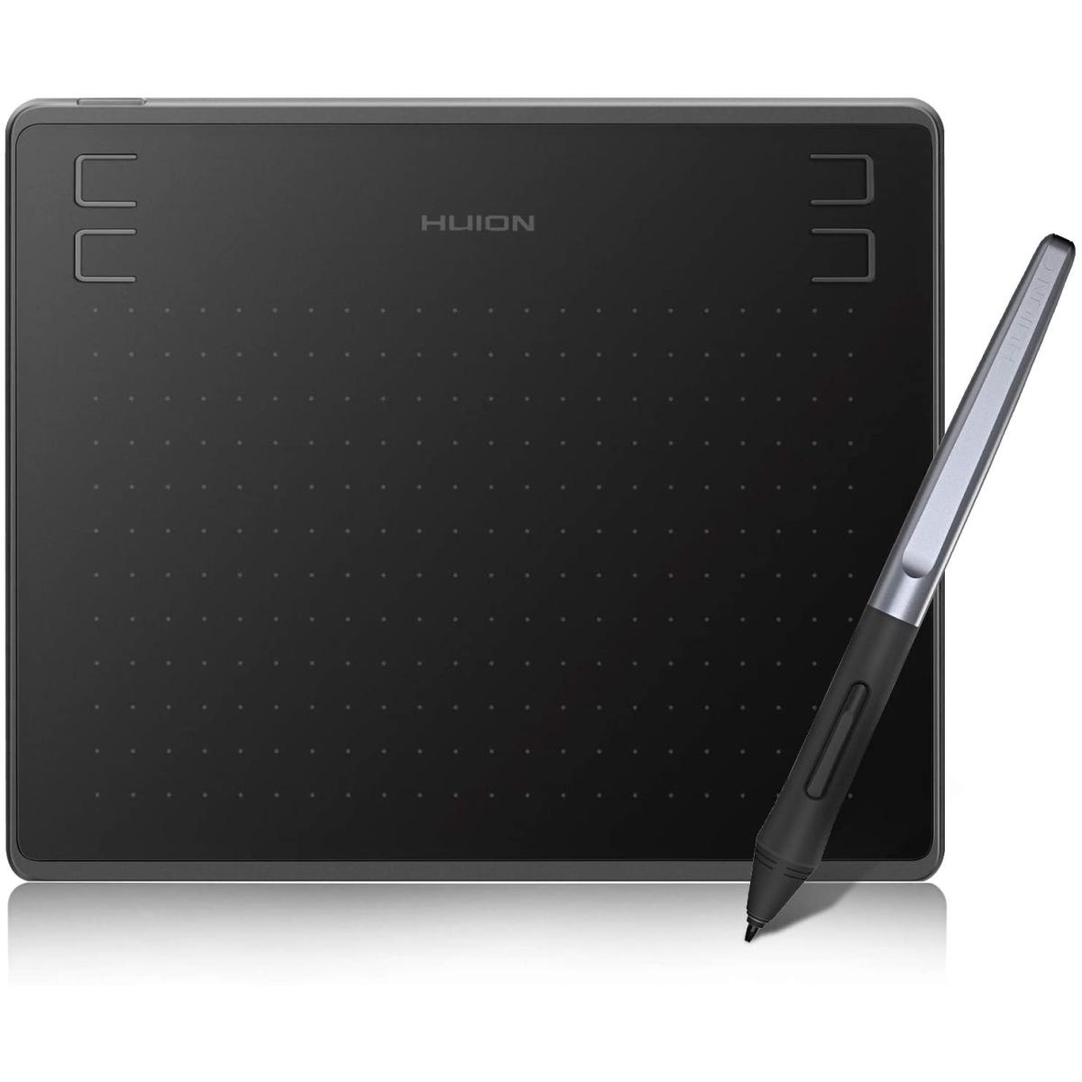 HUION HS64 Red Graphics Drawing Tablet