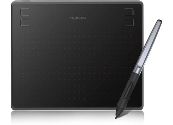 HUION HS64 Red Graphics Drawing Tablet