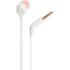 JBL Tune 110 Wired In-Ear Headphones with JBL Pure Bass Sound and Microphone | White