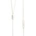 JBL Tune 110 Wired In-Ear Headphones with JBL Pure Bass Sound and Microphone | White