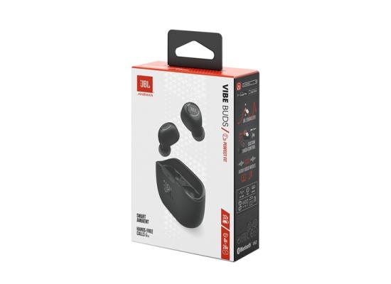 JBL Wave Buds True Wireless Earbuds | Deep Bass | Comfortable Fit | 32H Battery | Smart Ambient Technology | Hands-Free Call  | Water and Dust Resistant | Black