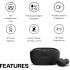 JBL Wave Buds True Wireless Earbuds | Deep Bass | Comfortable Fit | 32H Battery | Smart Ambient Technology | Hands-Free Call  | Water and Dust Resistant | Black