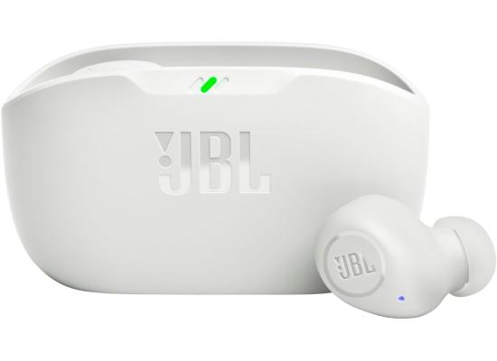 JBL Wave Buds True Wireless Earbuds | Deep Bass | Comfortable Fit | 32H Battery | Smart Ambient Technology | Hands-Free Call  | Water and Dust Resistant | White