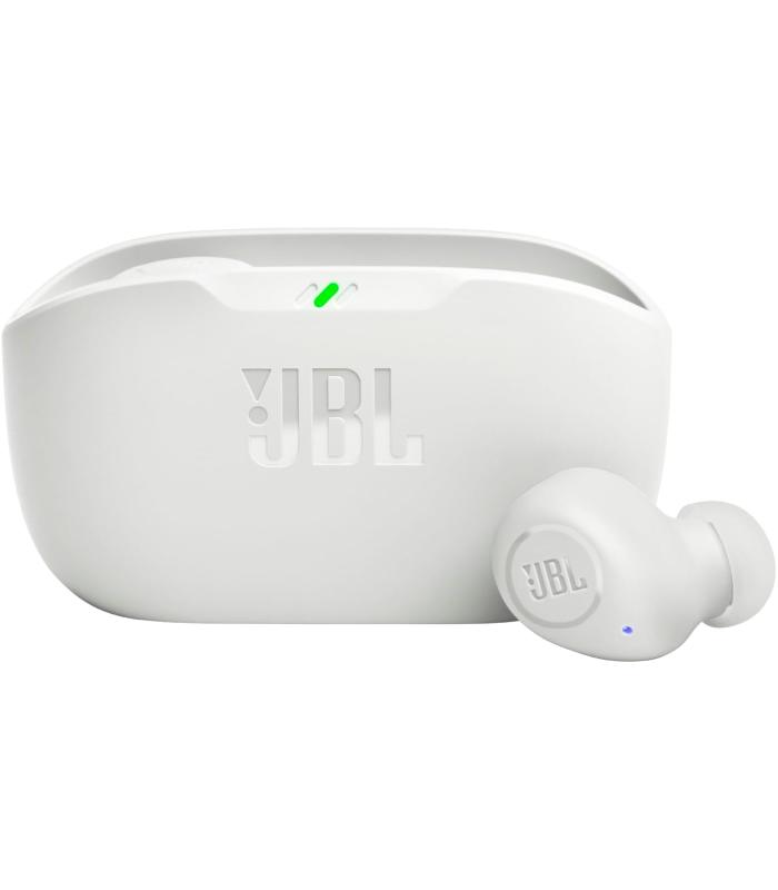 JBL Wave Buds True Wireless Earbuds | Deep Bass | Comfortable Fit | 32H Battery | Smart Ambient Technology | Hands-Free Call  | Water and Dust Resistant | White