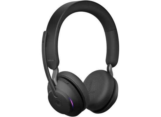 Jabra EVOLVE2 65 LINK380A MS Stereo | With Charging Stand - Black