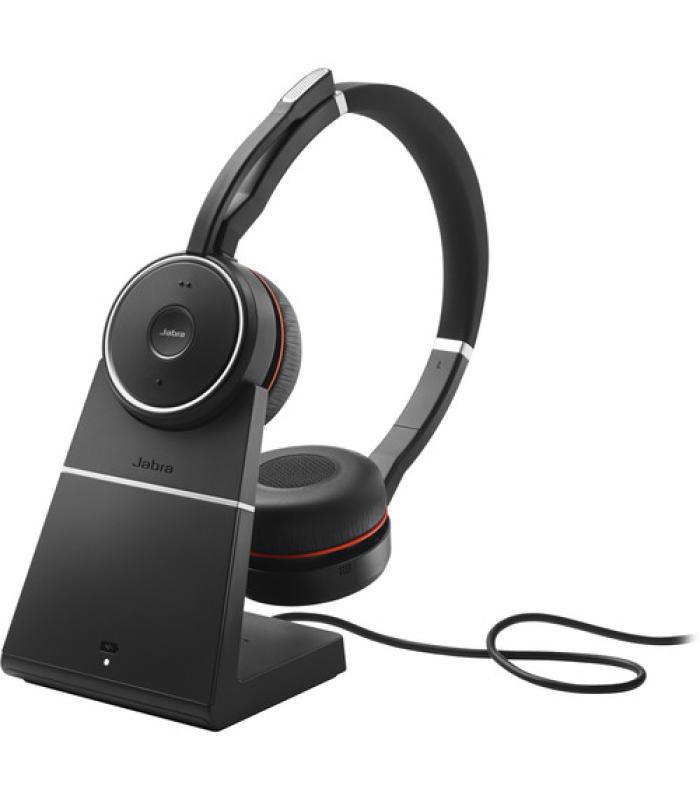 Jabra Evolve 75 Headset with Charging Stand