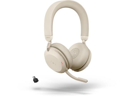 Jabra EVOLVE2 75-USB-C MSStereo Beige Headset
