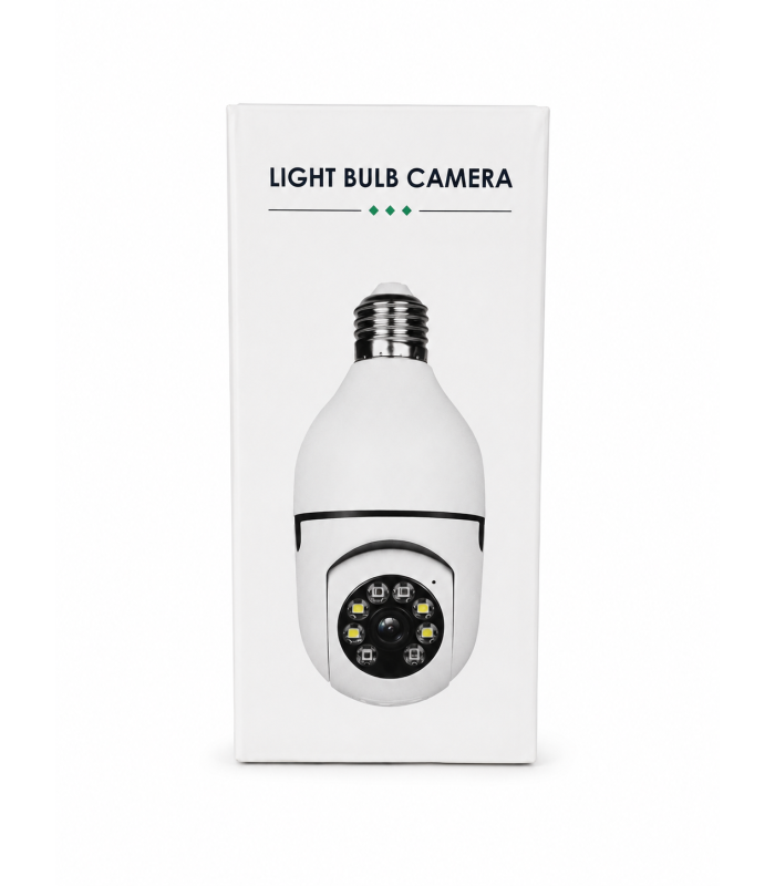 Key Vision AI Smart Bulb Camera 5G WiFi | E27 PTZ HD Security Camera Key Vision AI Smart Bulb Camera 5G WiFi | E27 PTZ HD Security Camera