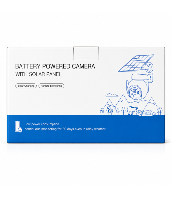 4MP Solar Wi-Fi PTZ Security Camera with Solar Panel | Tuya Smart App, Human Detection & Color Night Vision 4MP Solar Wi-Fi PTZ Security Camera with Solar Panel | Tuya Smart App, Human Detection & Color Night Vision