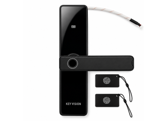 Smart Lock Door with RFID Card Access | Key Vision Electronic Door Lock | Secure Digital Lock for Homes & Offices