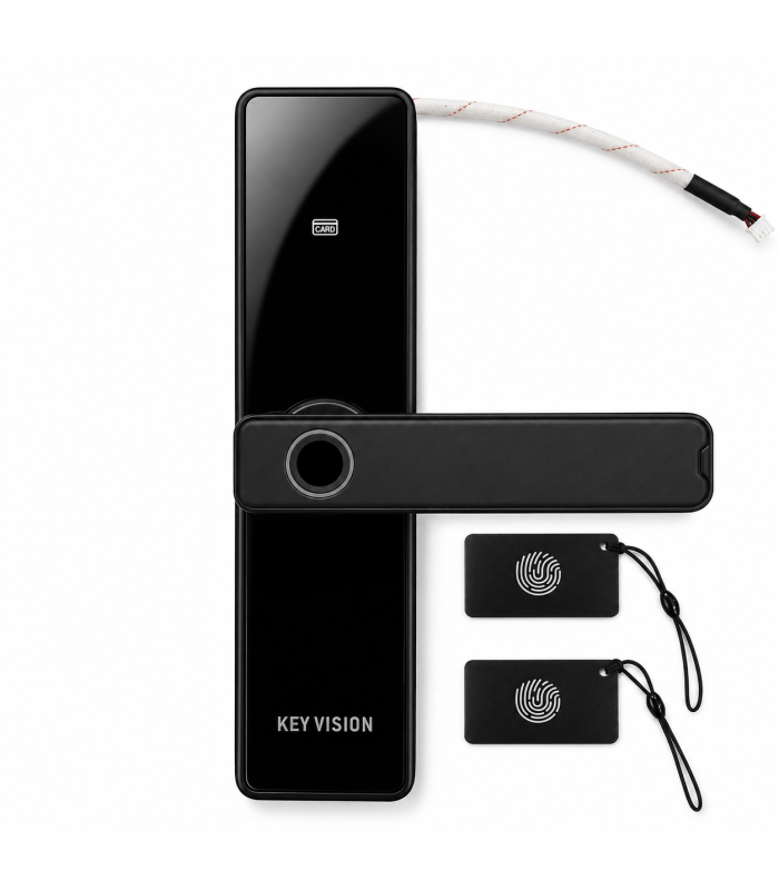Smart Lock Door with RFID Card Access | Key Vision Electronic Door Lock | Secure Digital Lock for Homes & Offices Smart Lock Door with RFID Card Access | Key Vision Electronic Door Lock | Secure Digital Lock for Homes & Offices