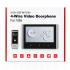 4-Wire Video Door Phone System for Villa – 1080P HD Video Intercom with Indoor Monitor