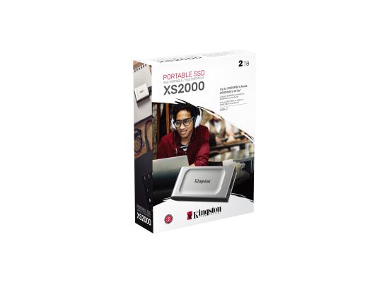 Kingston XS2000 2TB High Performance Portable SSD with USB-C