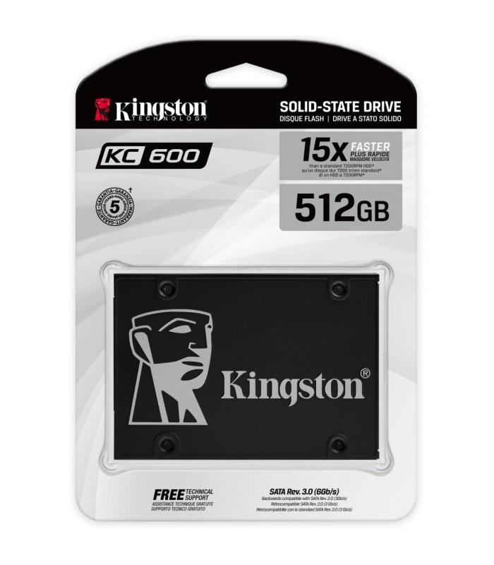 Kingston 512GB SSDNow KC600 SSD