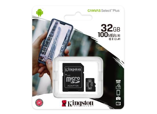 Kingston 32GB microSDXC Canvas Select Plus A1 Class 10