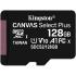 Kingston 128GB microSDXC Canvas Select Plus A1 Class 10