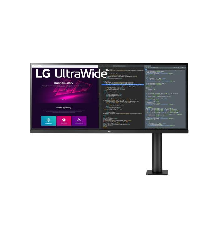 LG 34" UltraWide Ergo QHD IPS HDR Monitor with FreeSync | 3-Side Virtually