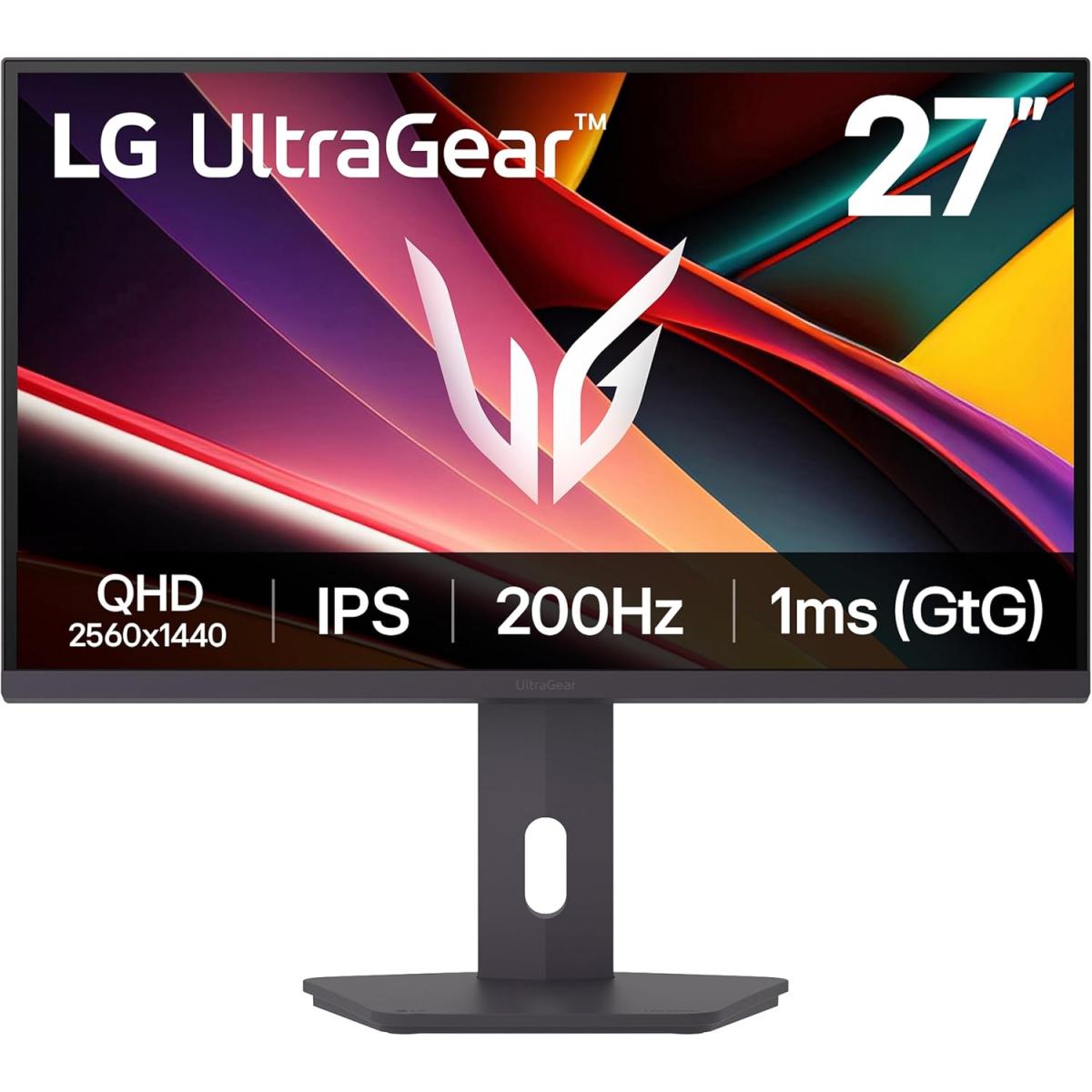 LG 27G610A-B 27-inch Ultragear 2K (2560 x 1440) IPS Gaming Monitor, 200Hz, 1ms | Full Rotate