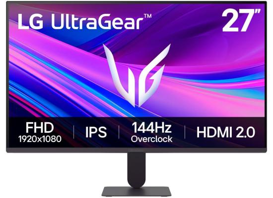LG 27G411A-B 27" UltraGear™ FHD IPS | 144Hz fps, NVIDIA G-SYNC® , sRGB 99% - Gaming Monitor
