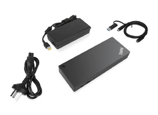 Lenovo 40AF0135UK ThinkPad Hybrid USB-C with USB-A Dock - Docking station - USB-C - GigE - 135 Watt