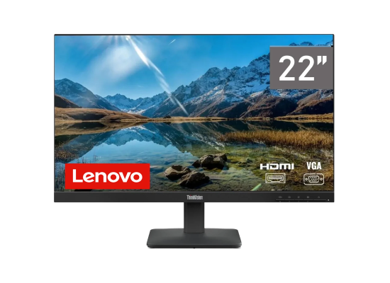 Lenovo ThinkVision S22-4e 21.5-inch FHD IPS Monitor 100Hz 4ms 99% sRGB 63D6KAC6AE