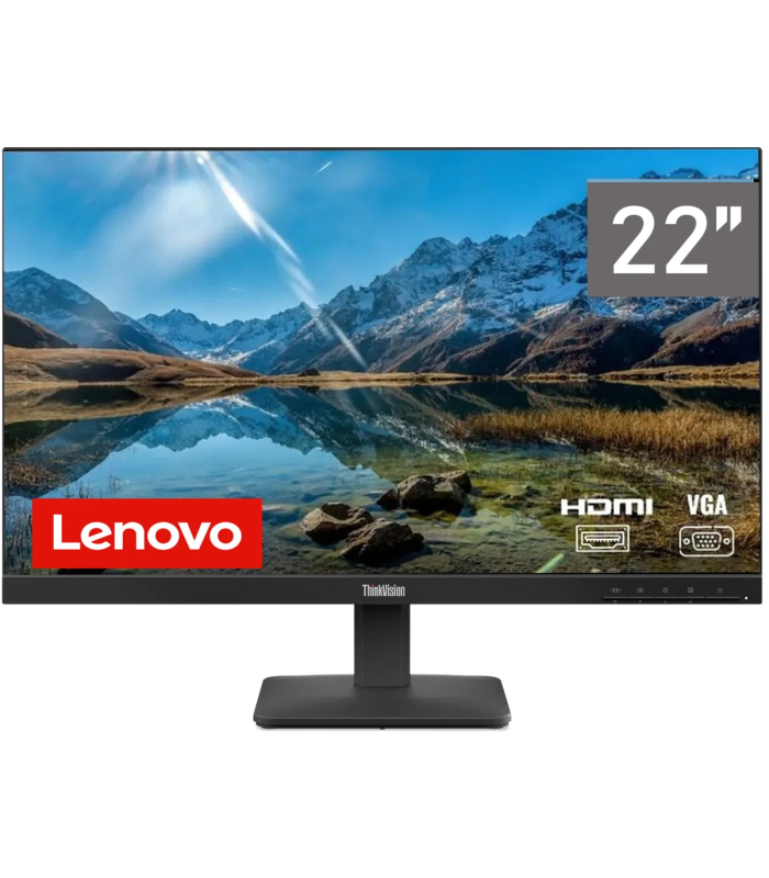 Lenovo ThinkVision S22-4e 21.5-inch FHD IPS Monitor 100Hz 4ms 99% sRGB 63D6KAC6AE Lenovo ThinkVision S22-4e 21.5-inch FHD IPS Monitor 100Hz 4ms 99% sRGB 63D6KAC6AE