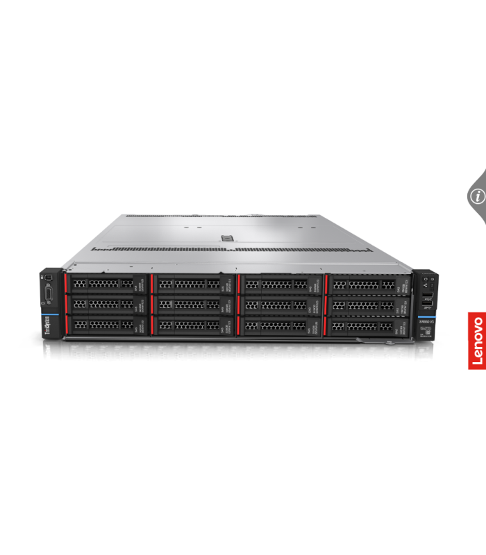 ThinkSystem SR650 V3 Rack Server | SR650 V3 Xeon Silver 4514Y , 16-Core| 64GB RAM DDR5 RDIMM | 8x SATA/SAS drives -RAID 9350-8i | 2x1100W Titanium| 5 Standard Fans | 3Yr Warranty