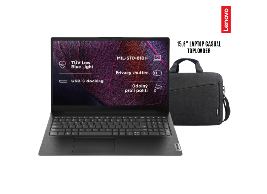 Lenovo V15 G4 - IRU | Intel Core i5H-13th Gen High Performance (8-Core,12-Threads) | 16GB RAM DDR4 | 512GB SSD M.2 NVMe Gen4 |  15.6" Full HD | Windows 11 Pro