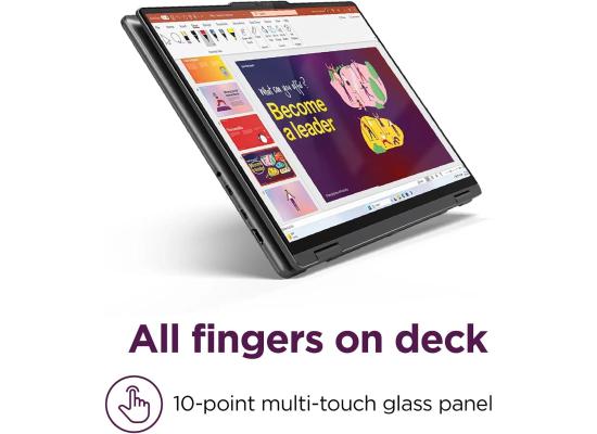 Lenovo Yoga 7 2-in-1 16IML9 | Intel Core™ Ultra 5 125U -  AI Boost | 16GB DDR5X | 16" Full HD Plus - IPS - 300nits Touch Display | Windows 11 Home | Storm Grey