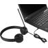 Lenovo Essential Stereo Analog Headset, VOIP, 180 Degree Microphone, Fits standard 3.5mm port with your laptop or workstation, Comfort fit ear piece
