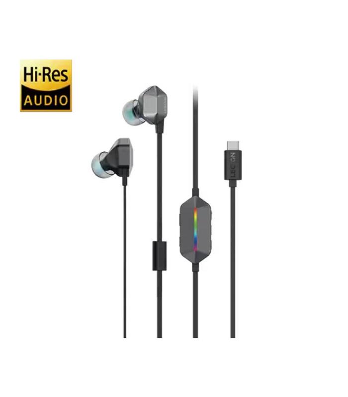 Lenovo Legion E510 Gaming In-Ear Headphones USB-C Hi-Res Audio 7.1 Surround Sound RGB GXD1N40797 Lenovo Legion E510 Gaming In-Ear Headphones USB-C Hi-Res Audio 7.1 Surround Sound RGB GXD1N40797