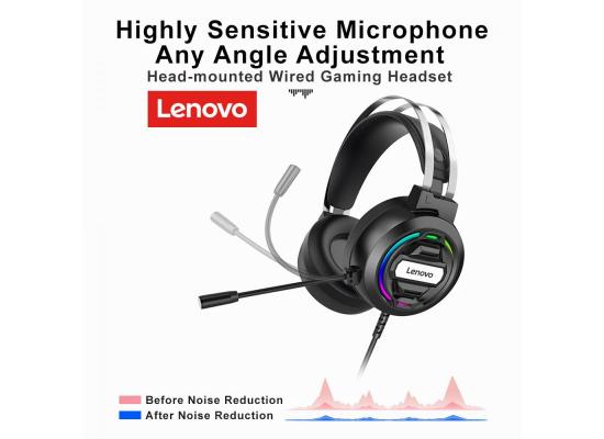 Lenovo H401 Gaming RGB Headset with MIC | 3.5mm Jack