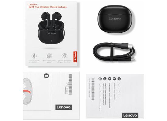 Lenovo E310 True Wireless Stereo Earbuds Bluetooth 5.3 ENC Noise-Cancelling Ear Buds