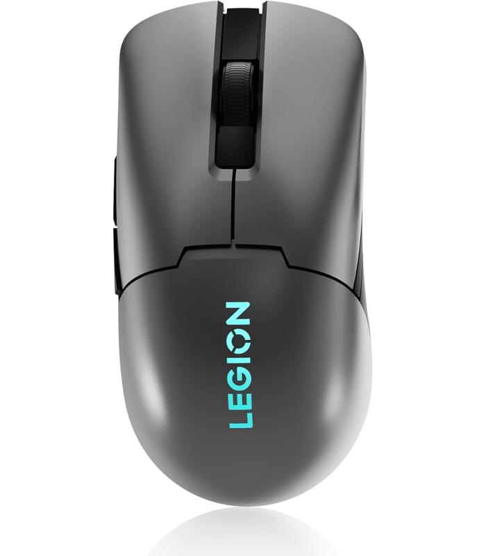 Lenovo Legion M600s RGB Wireless Gaming Mouse | 19,000 DPI, 6 Programmable Buttons, 70 Hours Battery Life, Tri-Mode Connectivity (2.4 GHz, Bluetooth, Wired)