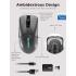 Lenovo Legion M600s RGB Wireless Gaming Mouse | 19,000 DPI, 6 Programmable Buttons, 70 Hours Battery Life, Tri-Mode Connectivity (2.4 GHz, Bluetooth, Wired)