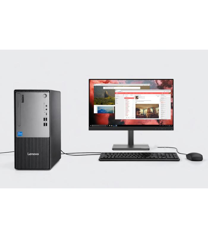 Lenovo ThinkCentre Neo 50t Core i3 14th Gen Desktop - 3 Years Warranty  + Lenovo S22- 21.5" FHD Monitor – 8GB DDR5, 512GB SSD, WiFi 6