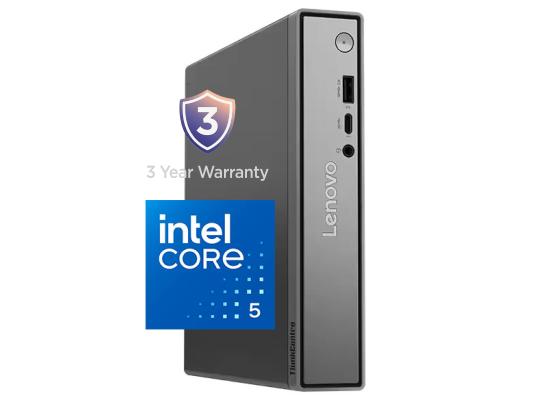 Lenovo ThinkCentre neo 50q Gen 5 Tiny Desktop PC - Intel Core 5 210H, 8GB DDR5, 512GB PCIe 4.0 SSD, Wi-Fi 6E,3-Year Warranty