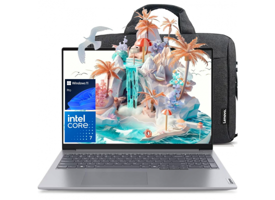 Lenovo ThinkBook 16 Gen 9 - IRL (21US003MEQ) | Intel Core 7 240H | 16GB RAM DDR5 5600MHz | 512GB SSD M.2 NVMe | 16-inch Full HD+| Wi-Fi 7 | Arctic Grey | 2-Years Warranty