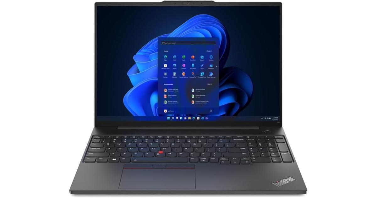 Lenovo ThinkPad E16 Gen 3 | Intel Core Ultra 7 255H (16-Core 