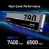 Lexar 1TB NM790 SSD M.2 2280 PCIe Gen4x4 NVMe | 7400MB/s