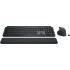 Logitech MX Keys S Combo Wireless Keyboard & MX Master 3S Mouse with Palm Rest - Graphite