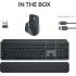 Logitech MX Keys S Combo Wireless Keyboard & MX Master 3S Mouse with Palm Rest - Graphite Logitech MX Keys S Combo Wireless Keyboard & MX Master 3S Mouse with Palm Rest - Graphite