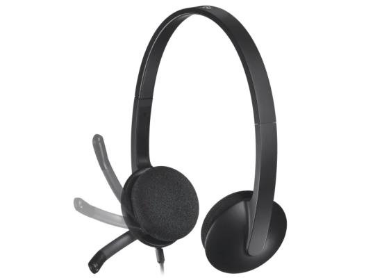 Logitech USB Headset H340, Stereo, USB Headset for Windows & Mac