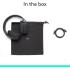 Logitech Zone Vibe 100 Wireless & Bluetooth Over Ear Headphones - Graphite