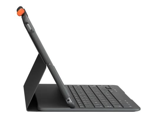 LOGITECH Slim Folio For iPad I Slim Folio Keyboard Case - Graphite