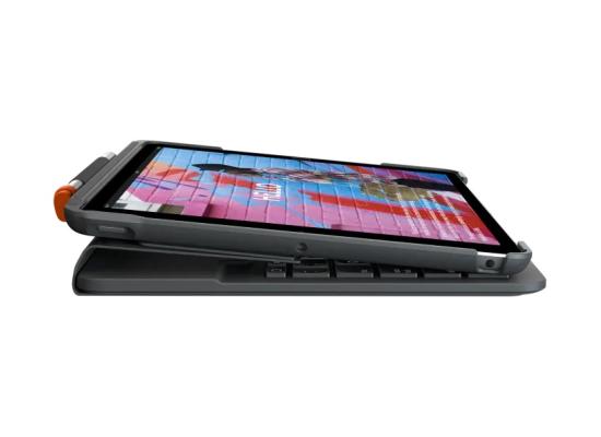LOGITECH Slim Folio For iPad I Slim Folio Keyboard Case - Graphite