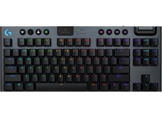 Logitech G915 X LIGHTSPEED TKL Wireless Gaming Keyboard - Low-Profile Mechanical - Black