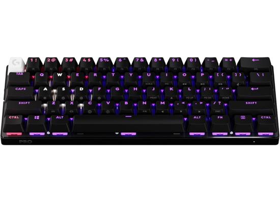 Logitech G PRO X 60 LIGHTSPEED Wireless Gaming Keyboard - GX Tactile Optical Switches (60% mechanical) - Black