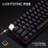 Logitech G PRO X 60 LIGHTSPEED Wireless Gaming Keyboard - GX Tactile Optical Switches (60% mechanical) - Black